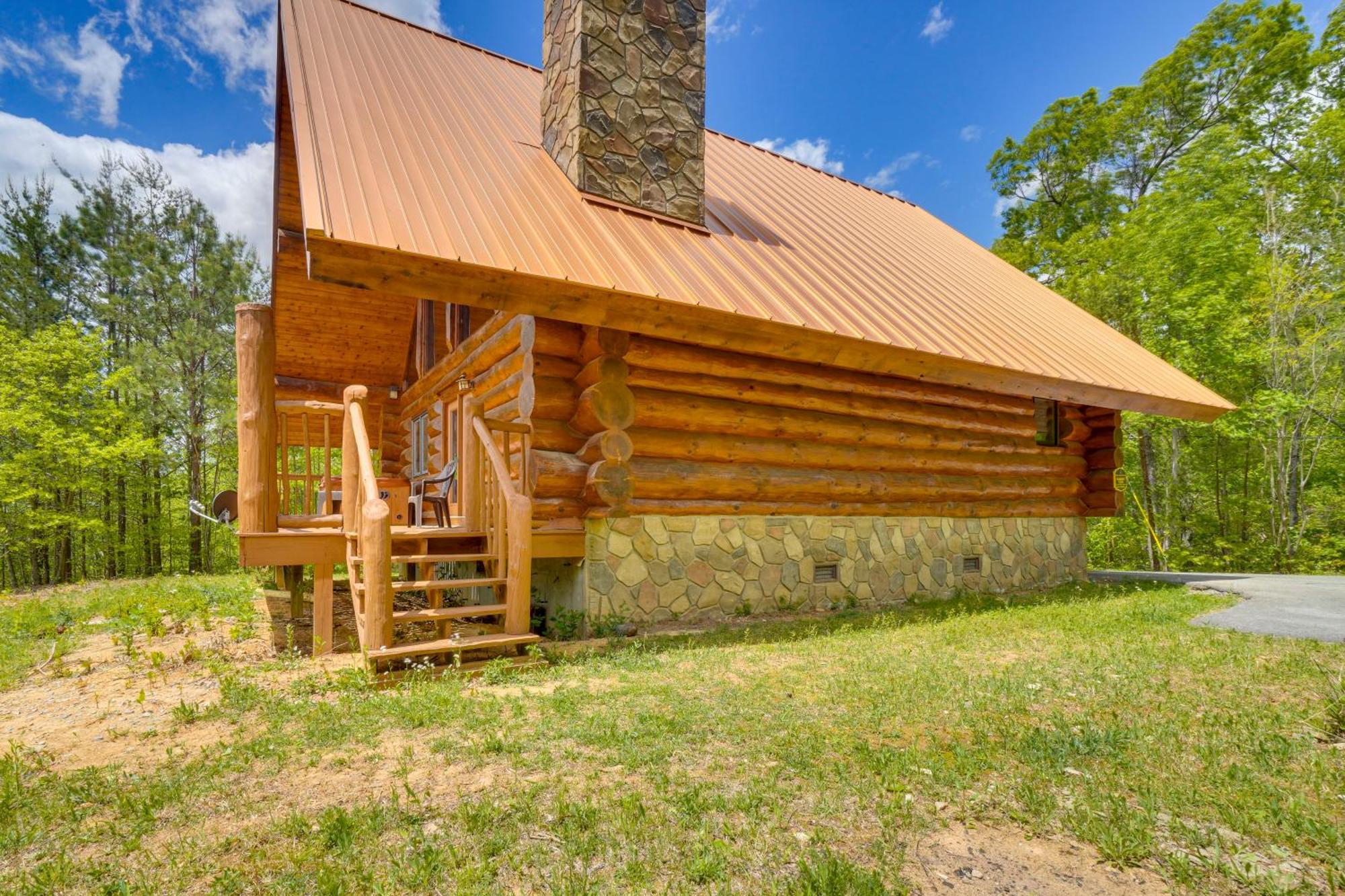 Gatlinburg Cabin With Hot Tub About 11 Miles To Downtown 外观 照片