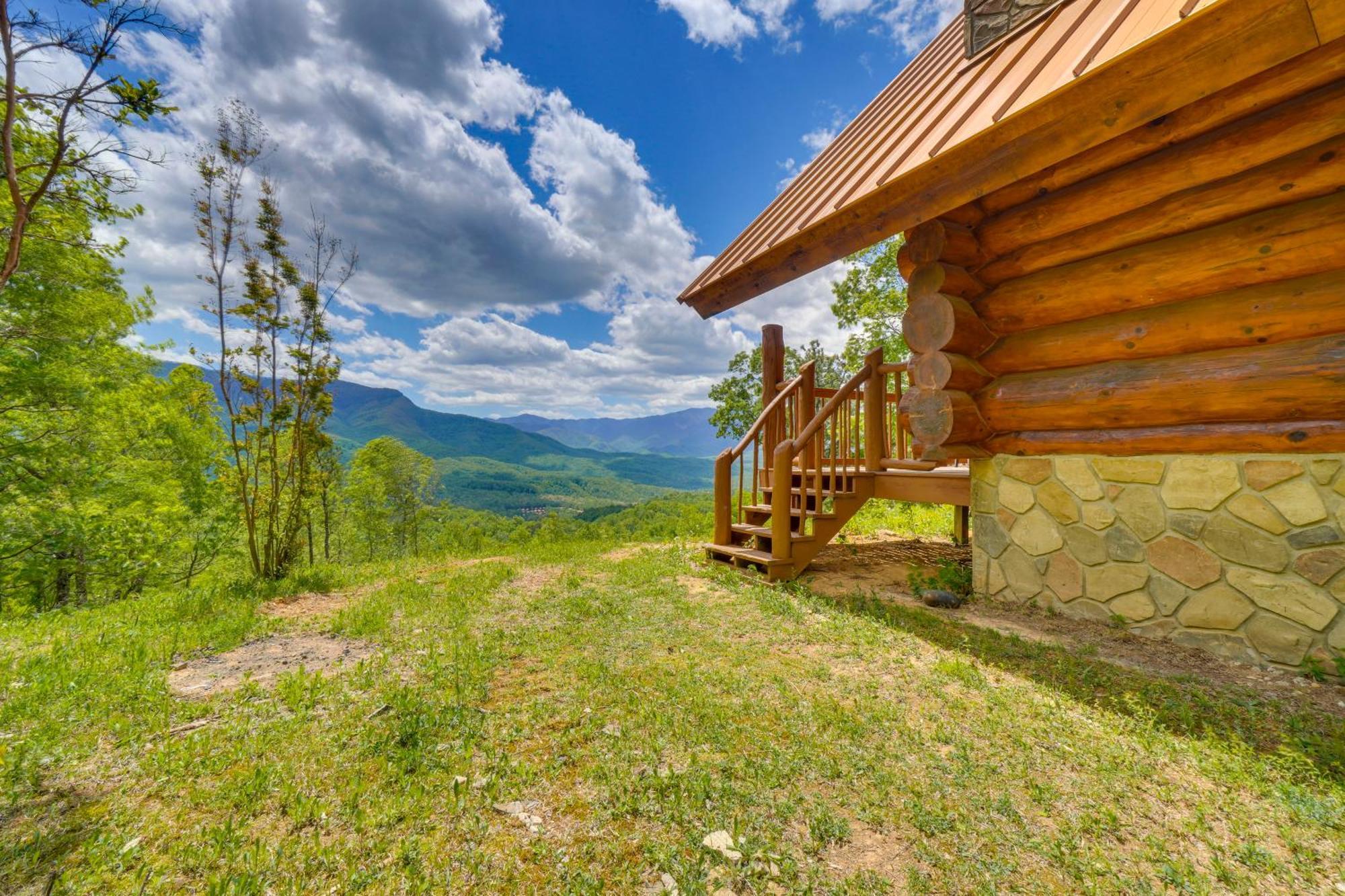Gatlinburg Cabin With Hot Tub About 11 Miles To Downtown 外观 照片