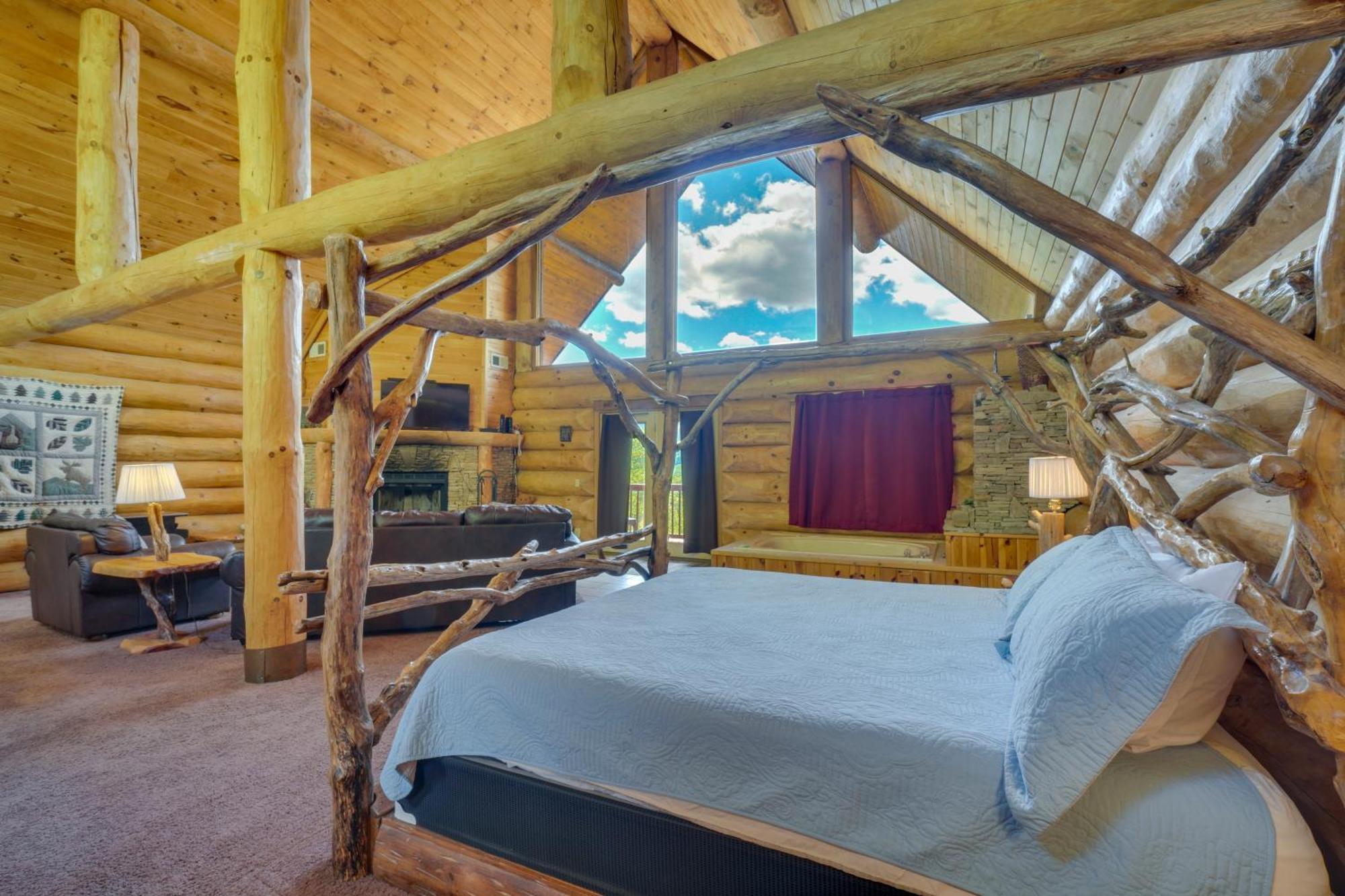 Gatlinburg Cabin With Hot Tub About 11 Miles To Downtown 外观 照片